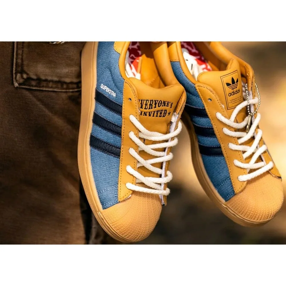 adidas Superstar II Mens Size 9.5 Active Athlete Everyone's Invited Brown JS4286